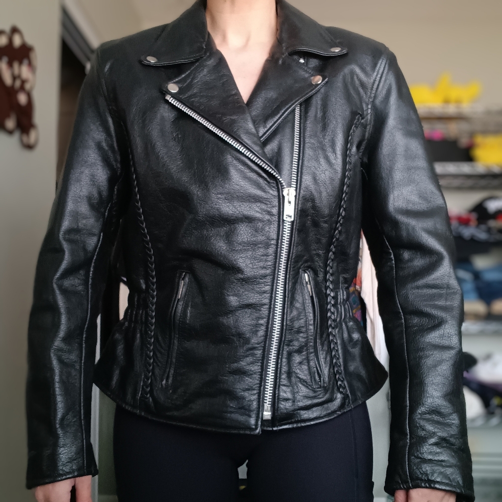 X Element Advanced Motorcycle Gear Leather Jacket Women’s Large